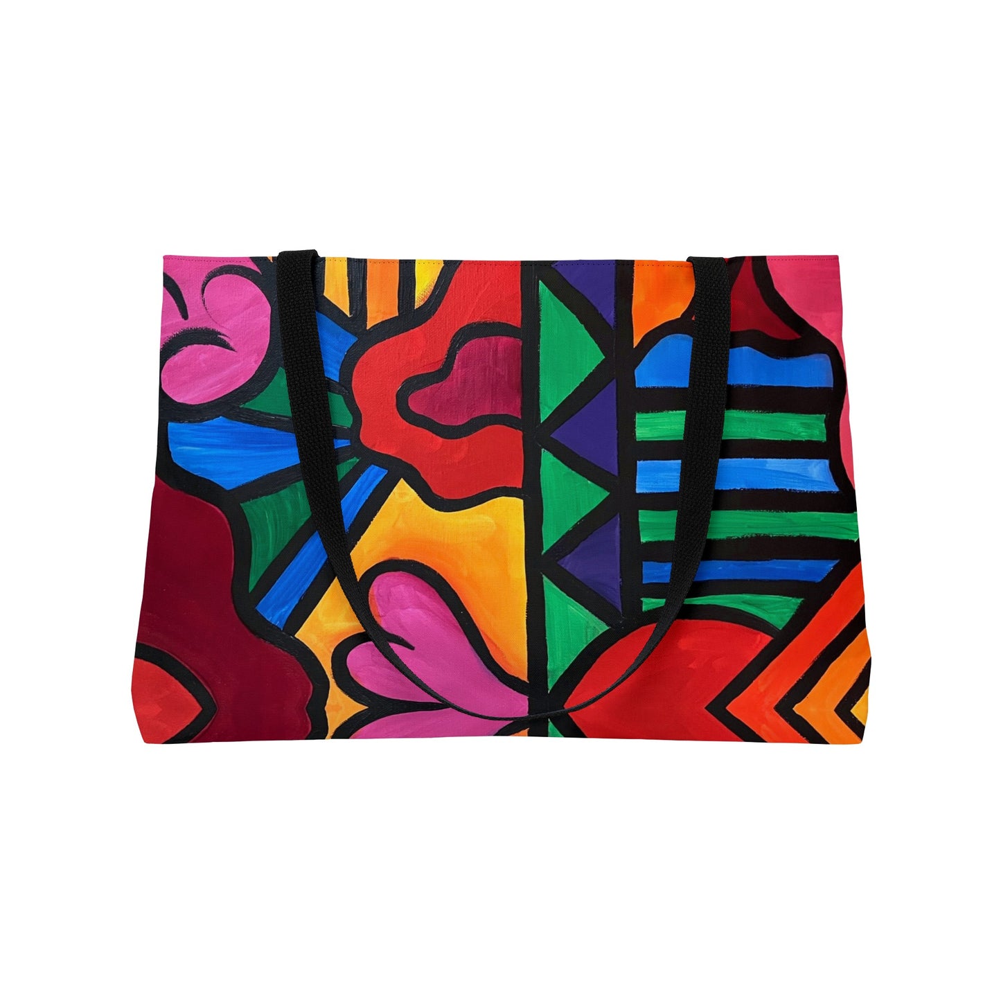 In Bold Color Weekender Tote Bag