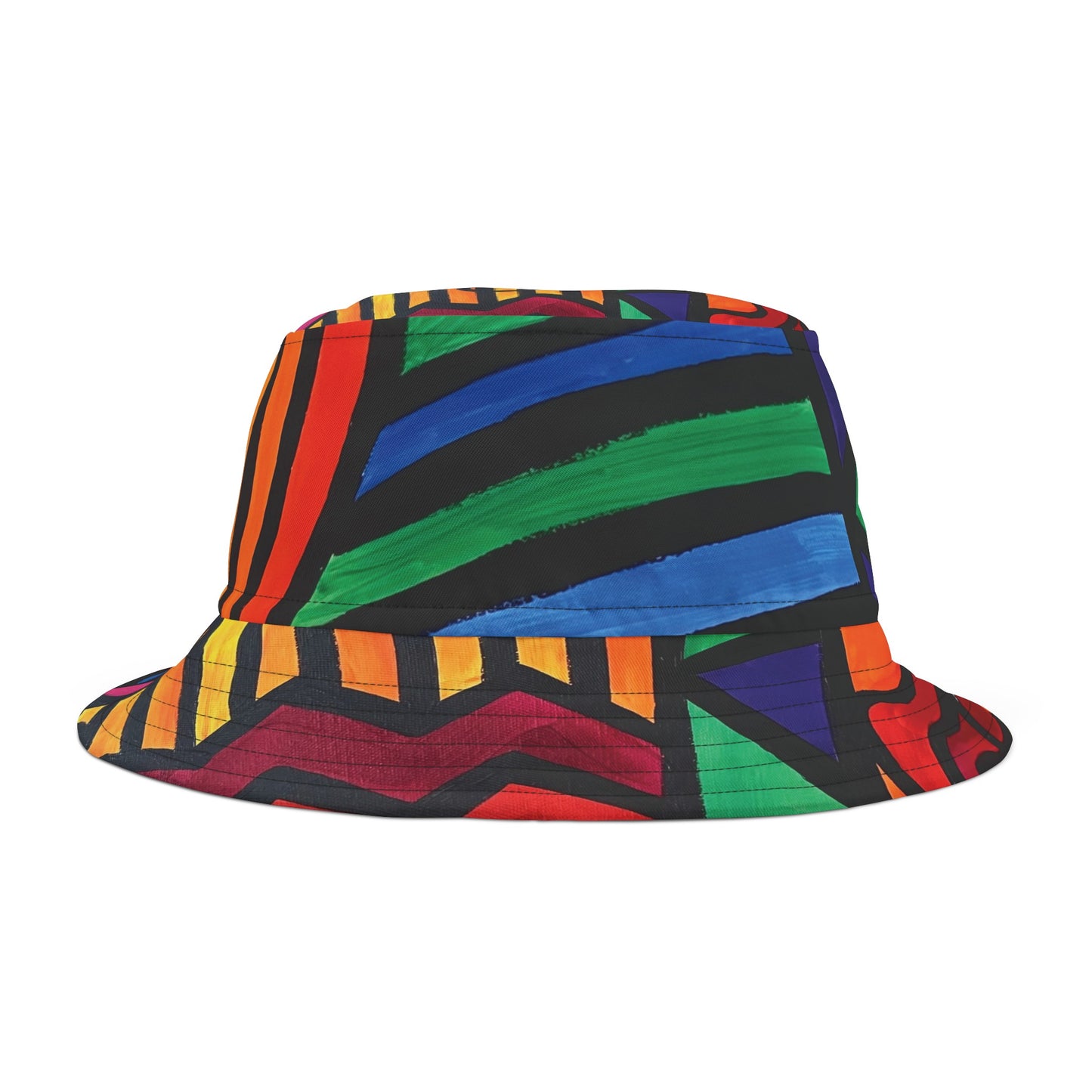 In Bold Color Bucket Hat