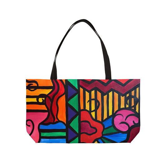 In Bold Color Weekender Tote Bag
