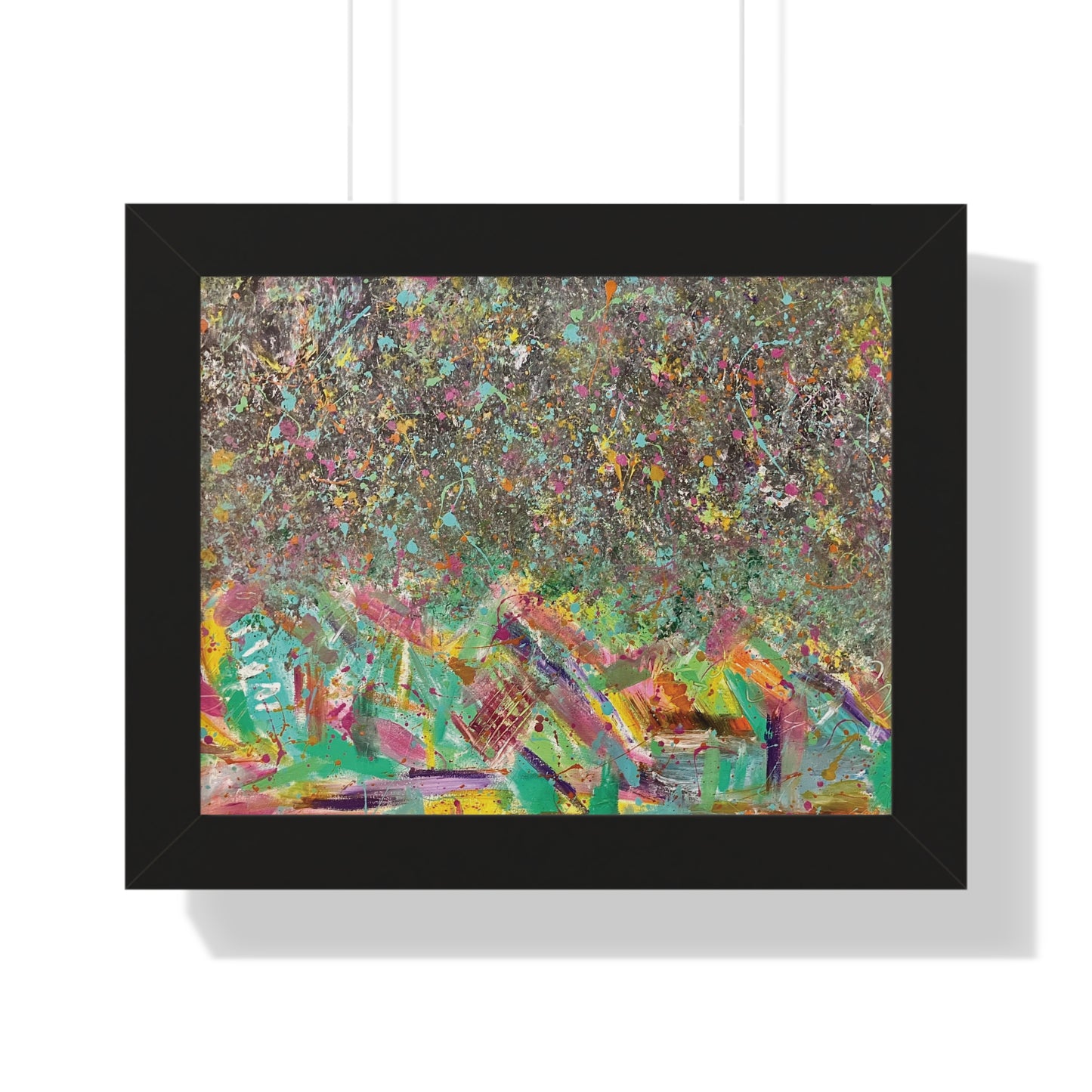 Beauty for Ashes Abstract Framed Print