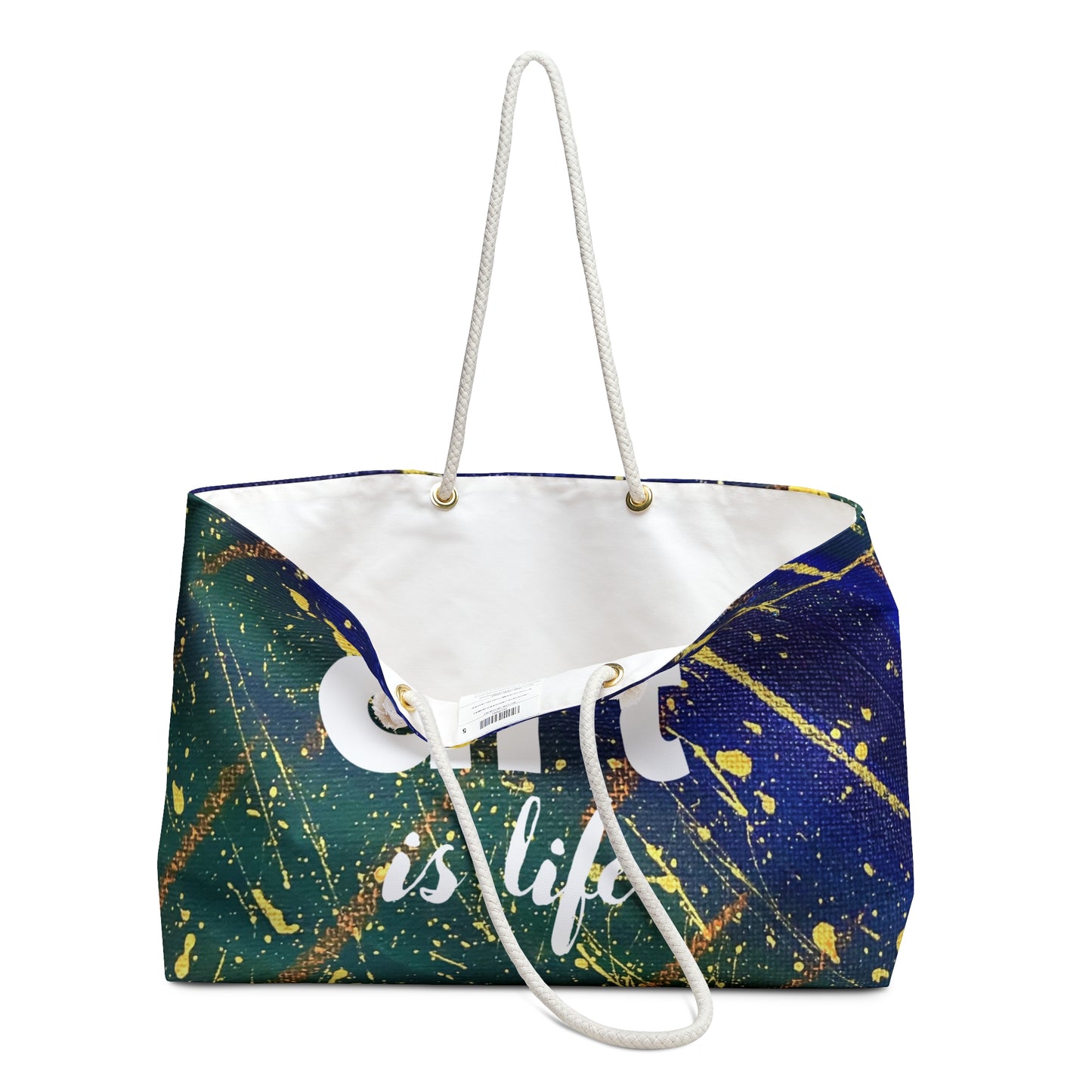 Art is Life Weekender Bag