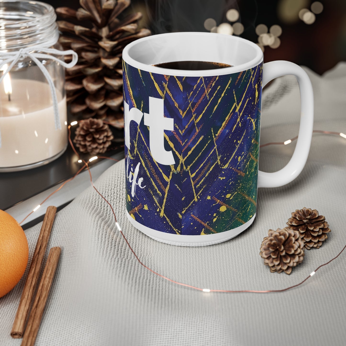 Art is Life Ceramic Mug