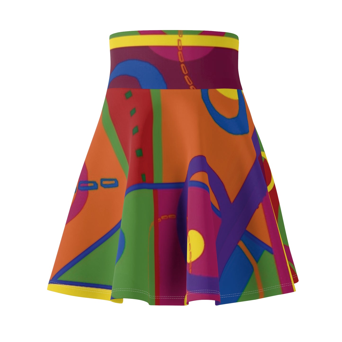 Bold Statement Skater Skirt