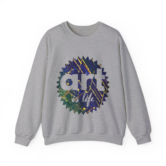 Art is Life Unisex Crewneck Sweatshirt
