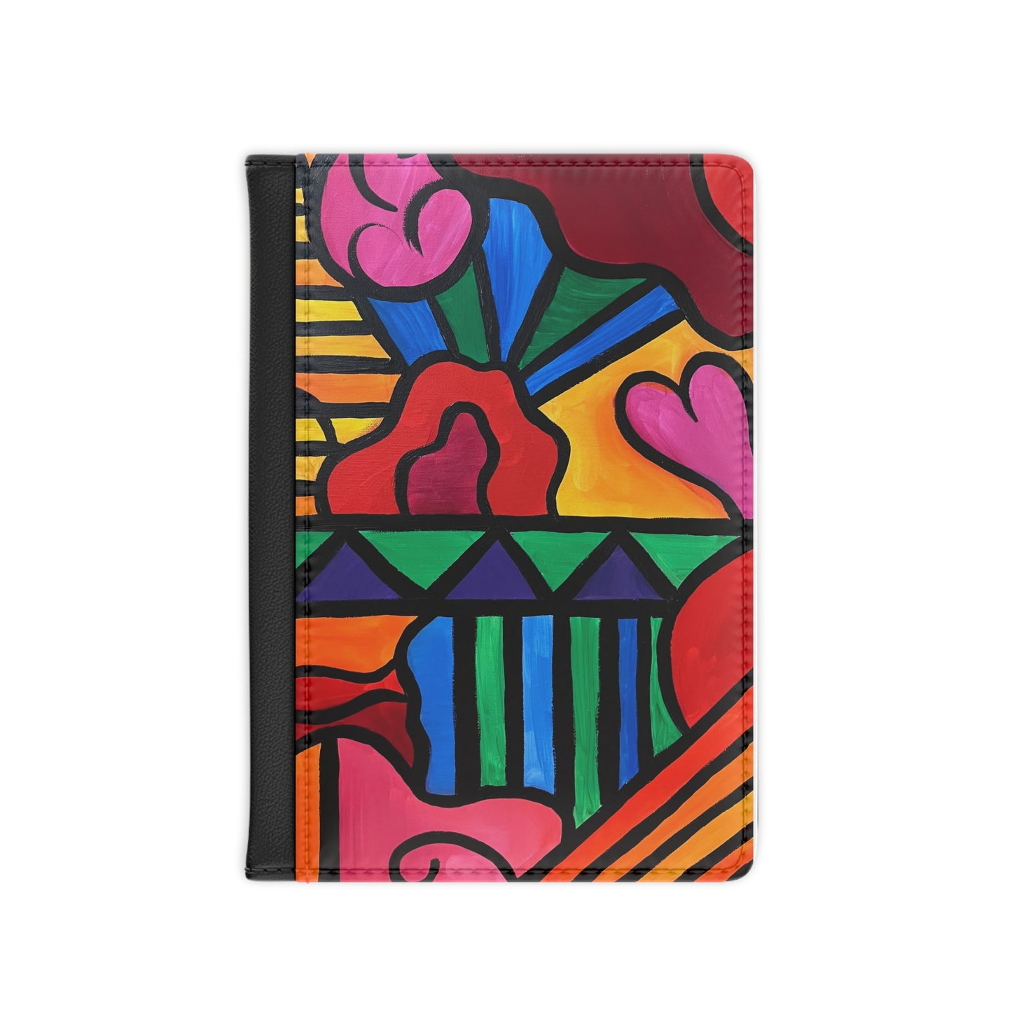 Bold Abstract Passport Cover