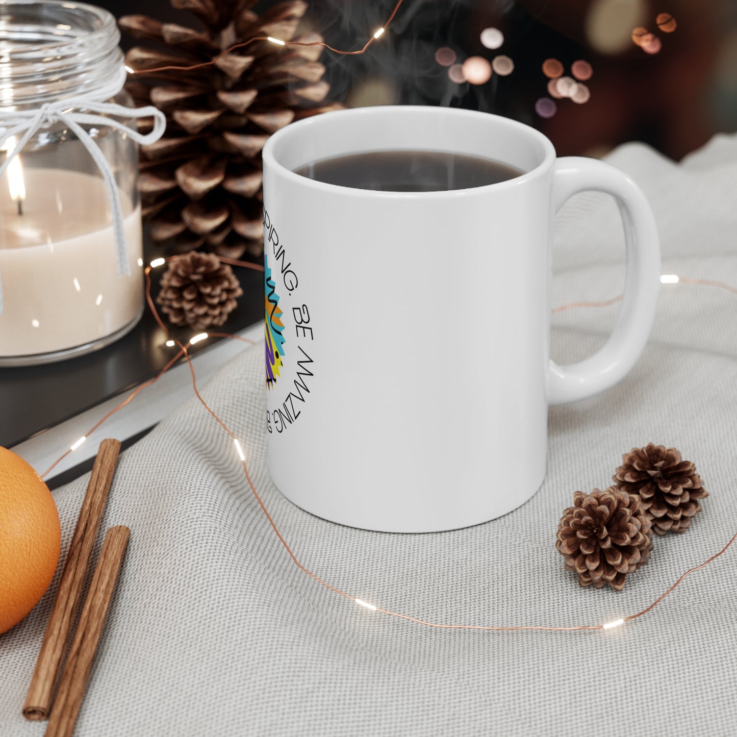 Be Bold Ceramic Coffee Cup