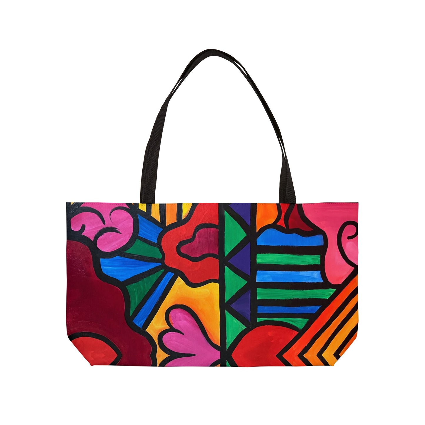 In Bold Color Weekender Tote Bag