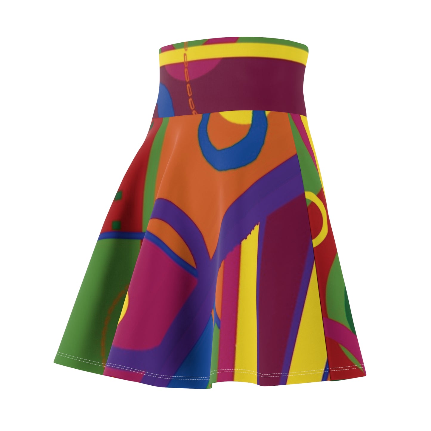 Bold Statement Skater Skirt