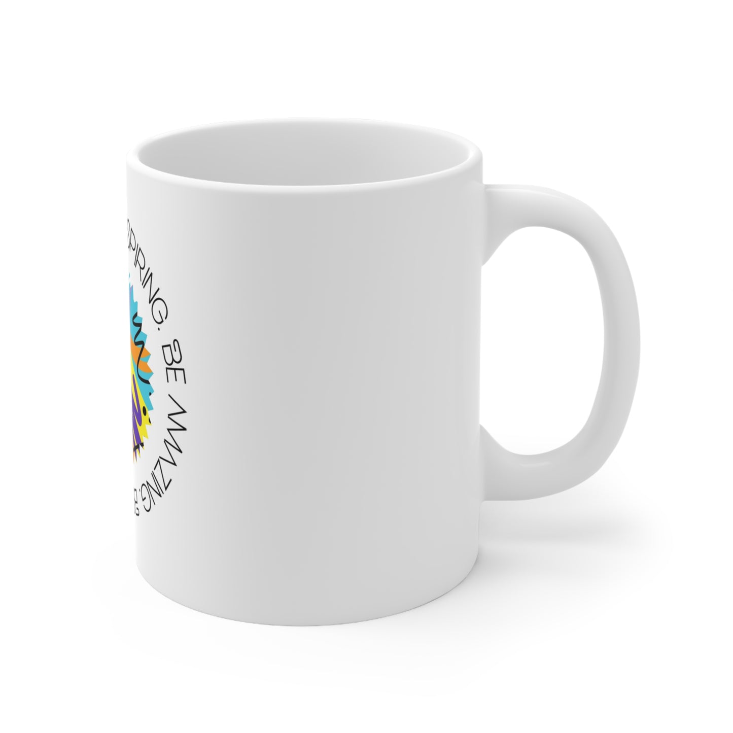 Be Bold Ceramic Coffee Cup