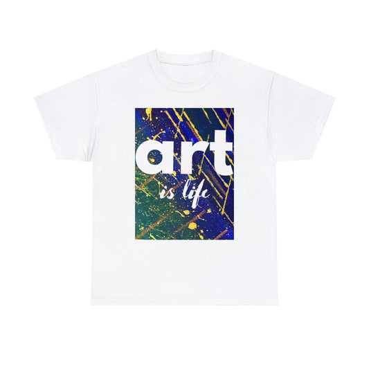 Art is Life Cotton Tee