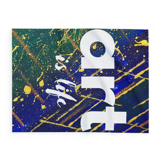 Art is Life Fleece Blanket
