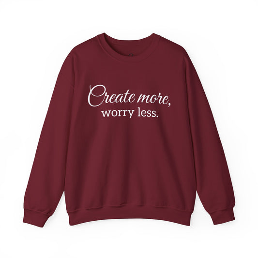 Create More Heavy Blend™ Crewneck Sweatshirt