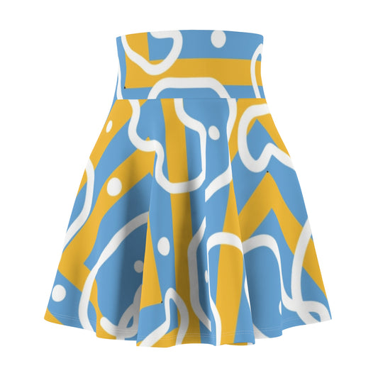 Southern Girl Abstract Skater Skirt ll