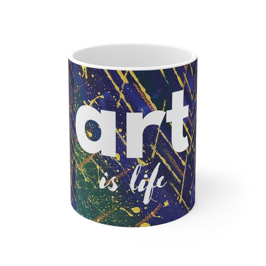 Art is Life Ceramic Mug