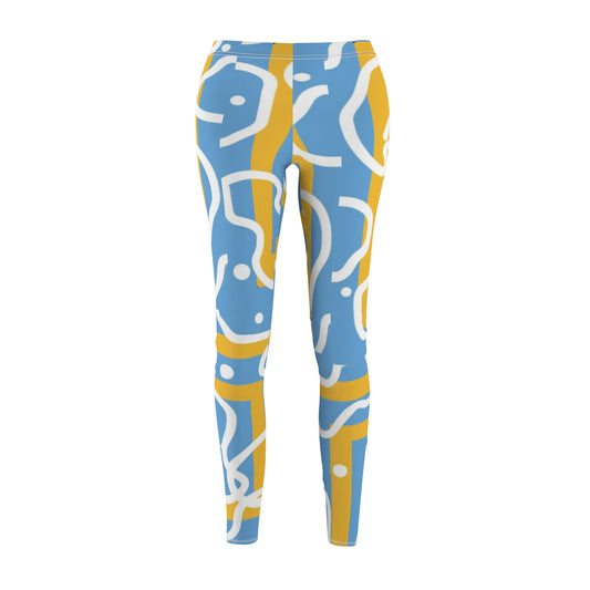 Southern Girl Abstract Casual Leggings