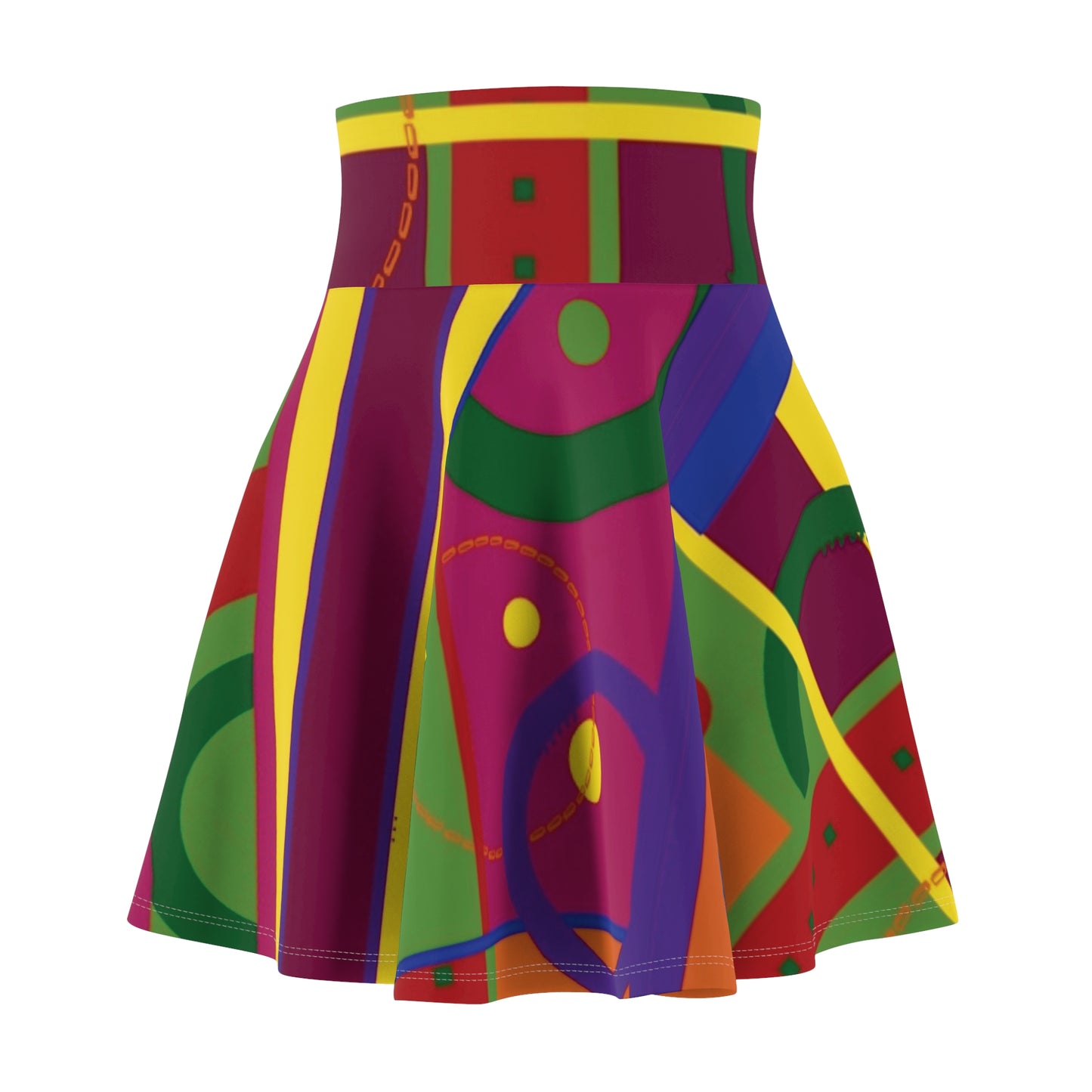Bold Statement Skater Skirt