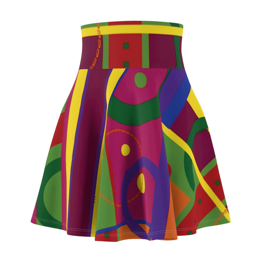Bold Statement Skater Skirt